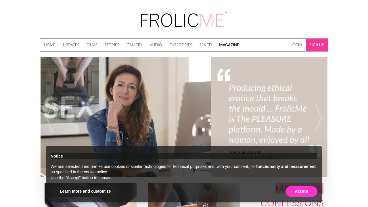 FrolicMe Magazine